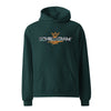 Premium oversized Hoodie - Free your Vibes Pine Green ein Produkt von SCHIETKRAM